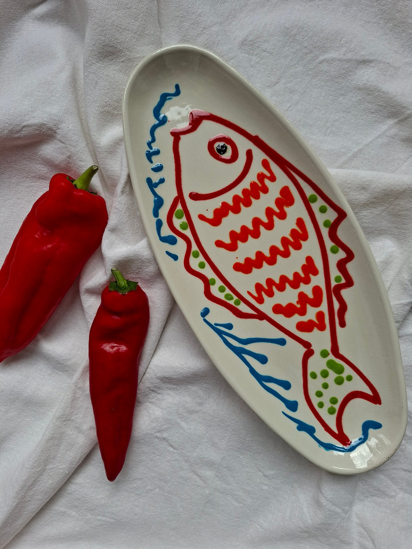 El Mar Serie | Vis rood/oranje