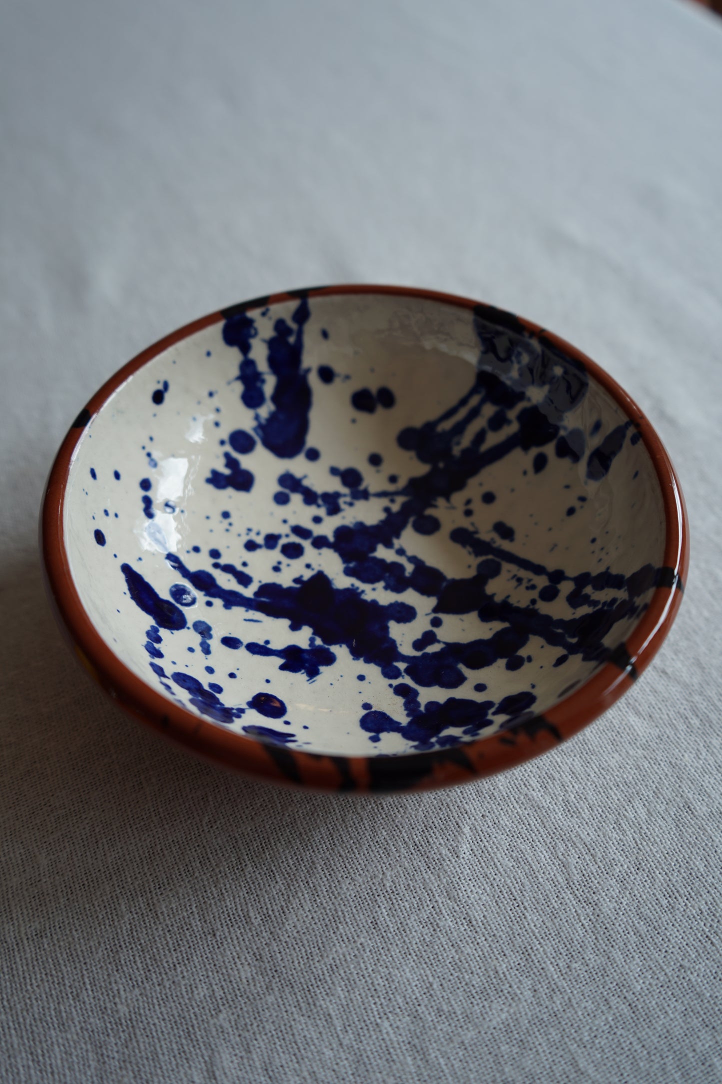 Uno Serie | Tapas Schaaltje bruin - blauw