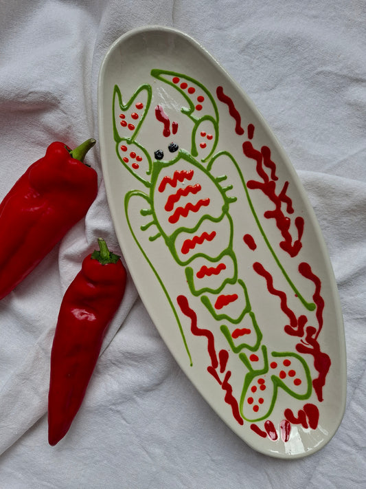 El Mar Serie | Kreeft groen/oranje