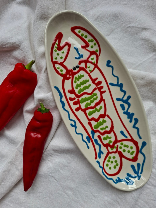 El Mar Serie | Kreeft rood/groen