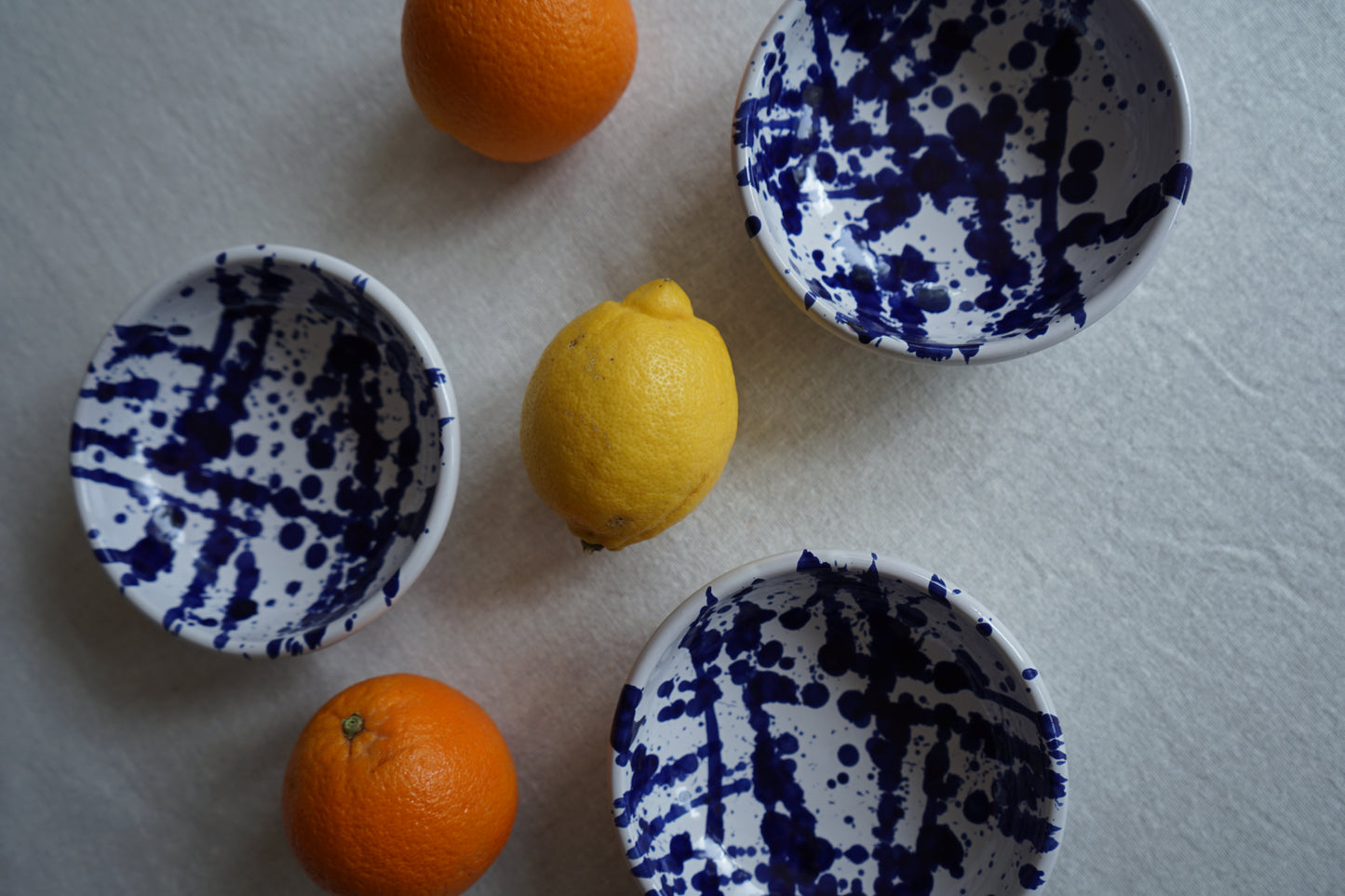 Uno Serie | Tapas Schaaltje wit - blauw