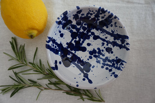 Uno Serie | Tapas Schaaltje wit - blauw