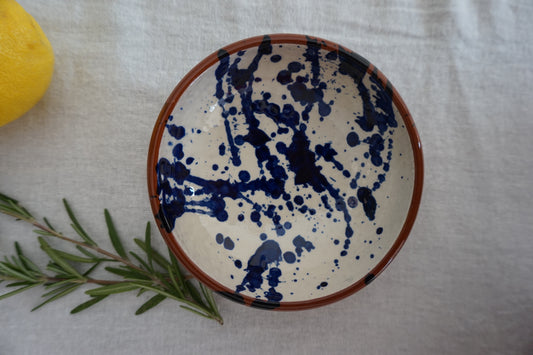 Uno Serie | Tapas Schaaltje bruin - blauw